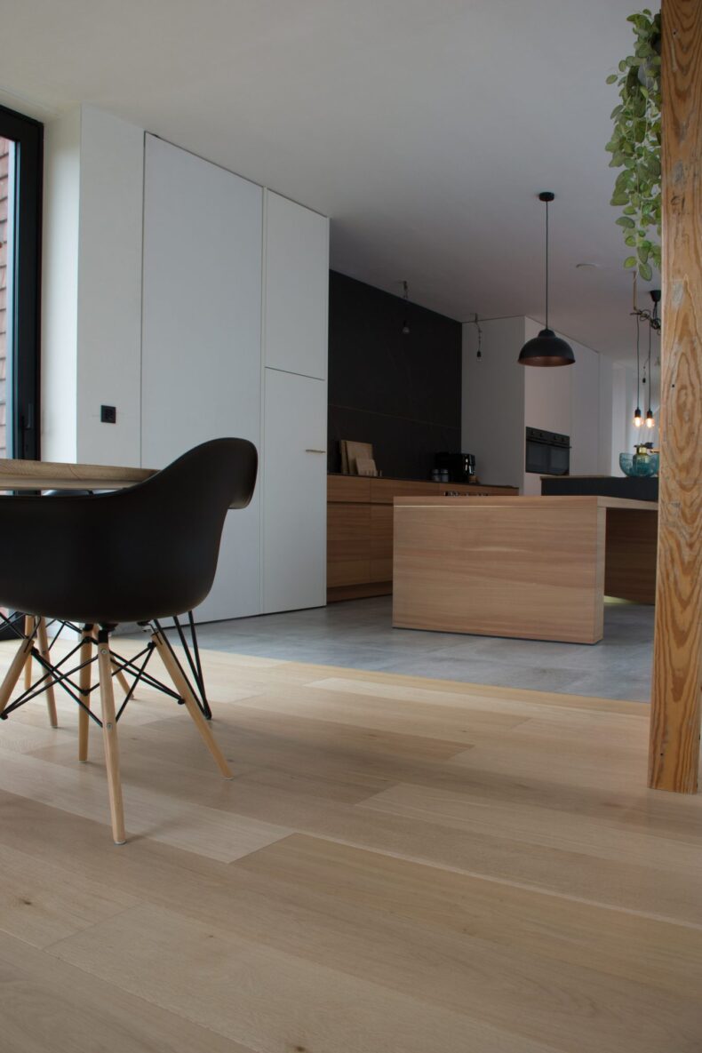 Engineered oak wood flooring named Palermo Bare