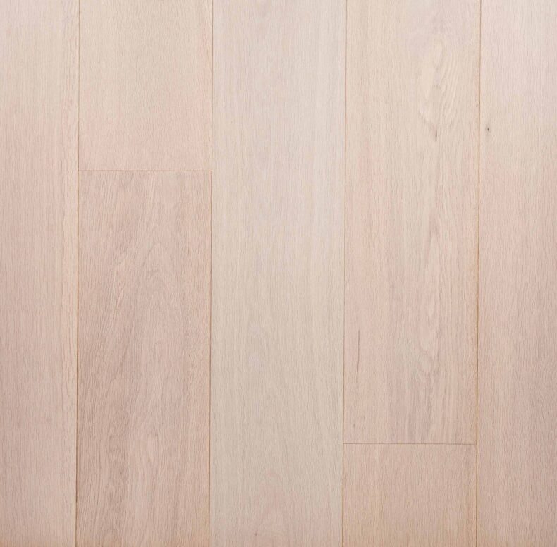 Engineered oak wood flooring named Palermo Cotton White