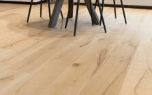 Engineered oak wood flooring named Cannes Bare