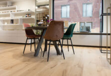 Engineered oak wood flooring named Cannes Bare