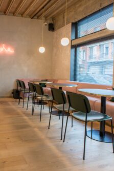 Engineered oak wood flooring named Albion Bare