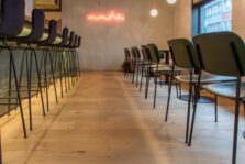 Engineered oak wood flooring named Albion Bare