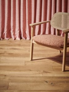 Engineered oak wood flooring named Albion Biscuit