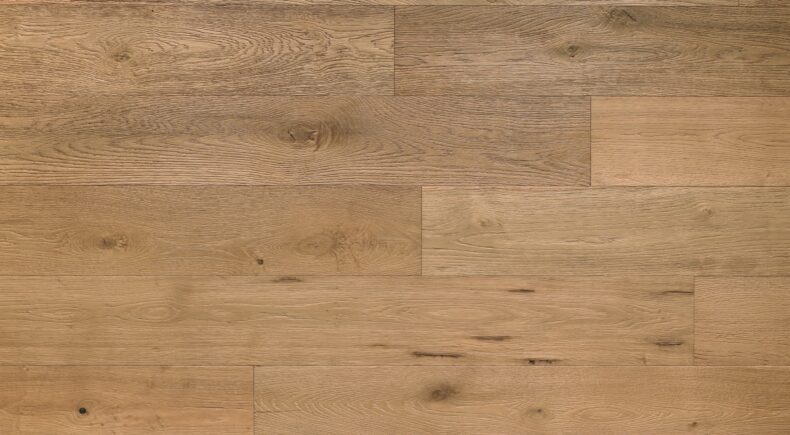 Engineered oak wood flooring named Albion Biscuit