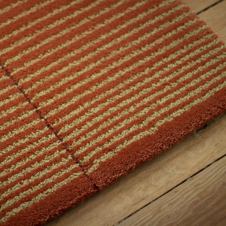 Overton Tan rug by Roger Oates
