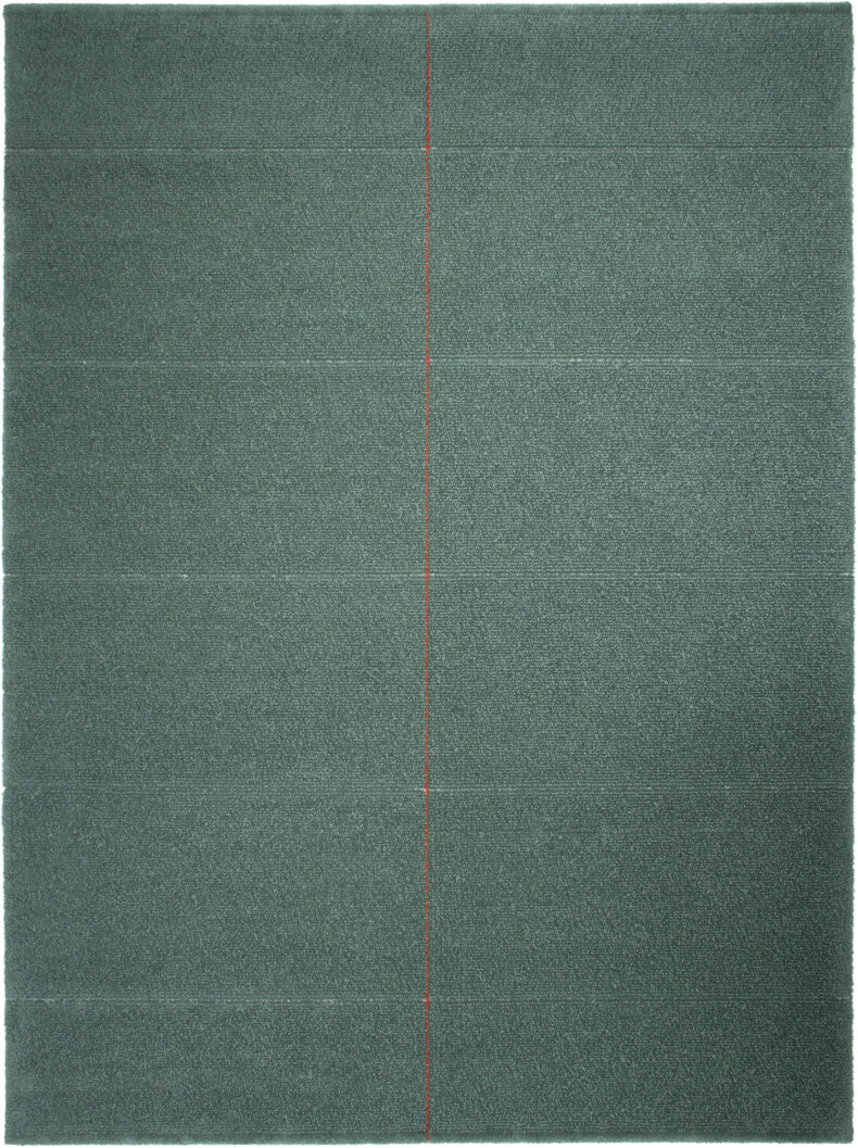 Lexington Teal rug by Roger Oates