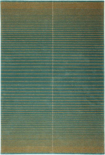 Overton Teal rug by Roger Oates