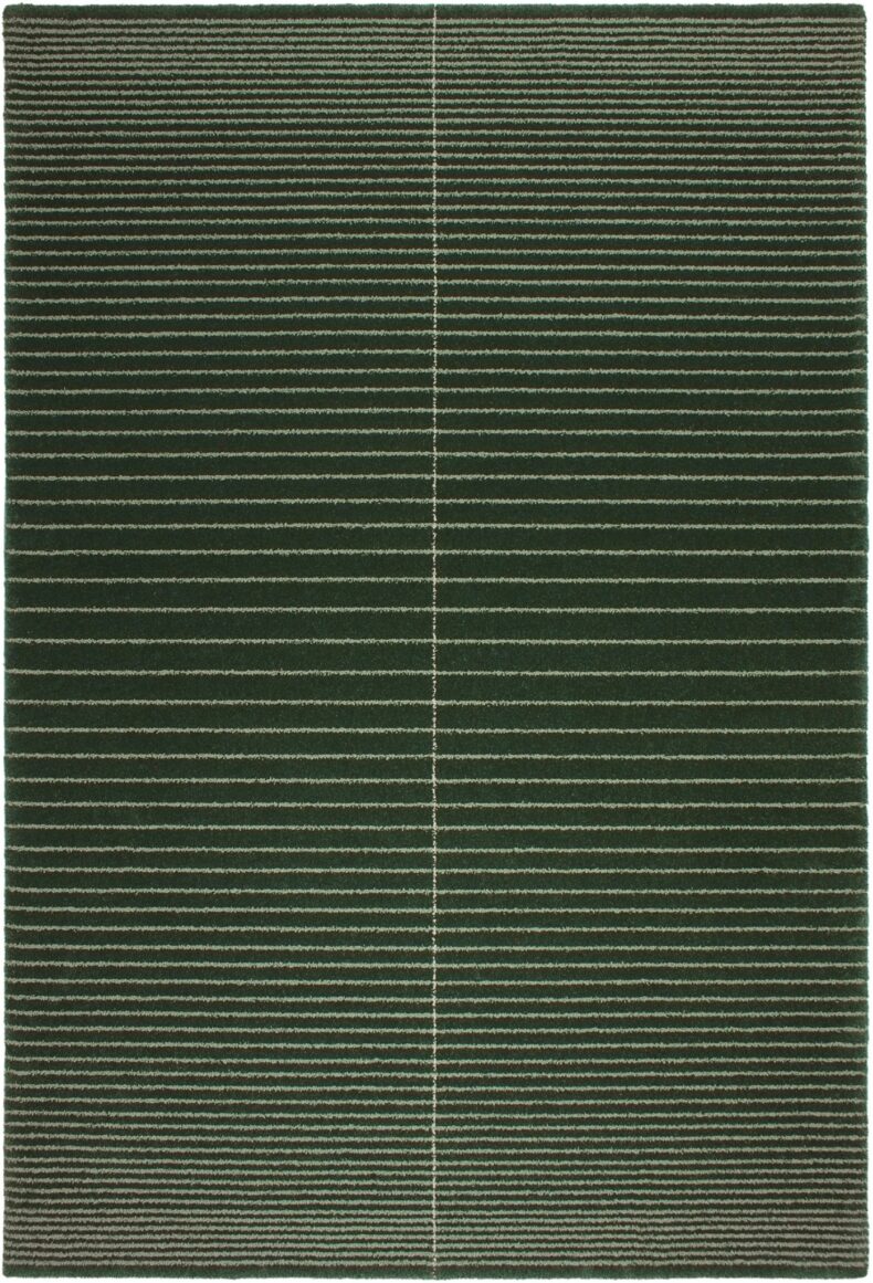 Overton Dark Green rug by Roger Oates