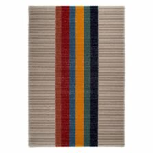 Bloomsbury Stripe Multi rug by Roger Oates