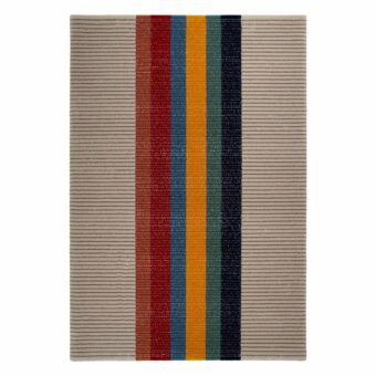 Bloomsbury Stripe Multi rug by Roger Oates