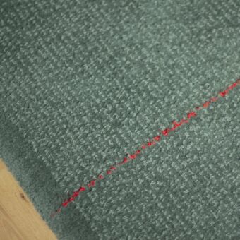 Lexington Teal rug by Roger Oates
