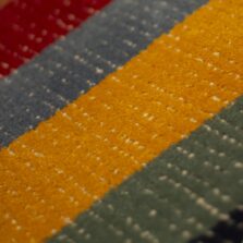 Bloomsbury Stripe Multi rug by Roger Oates