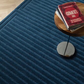 Harford Prussian rug by Roger Oates
