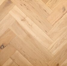 Distressed light grey engineered oak wood flooring country grade 190mm wide with splits and character finished with natural oil in Surrey