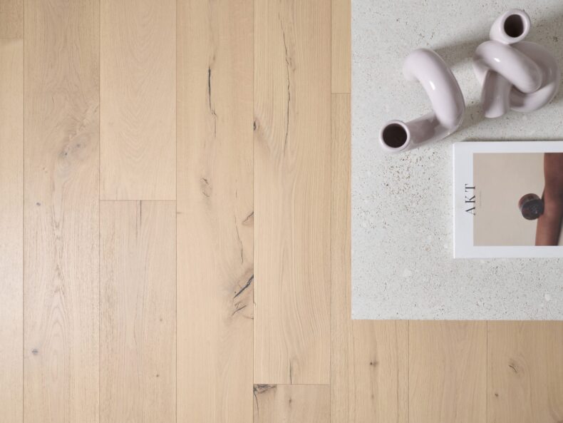Zermatt Invisible wood flooring of engineered construction