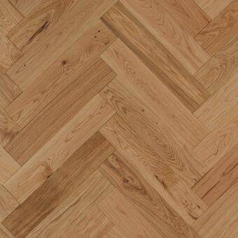 Village Herringbone Natural wood flooring of engineered construction