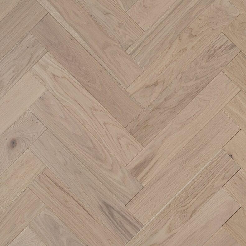Village Herringbone Invisible wood flooring of engineered construction