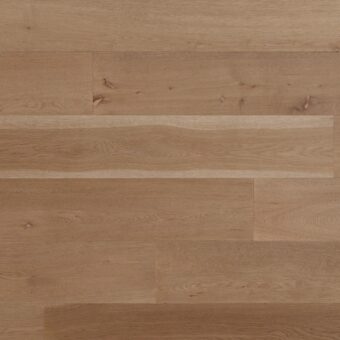 Light brown engineered wood flooring oak classic grade 190mm wide with brushed surface finished with natural oil in Surrey