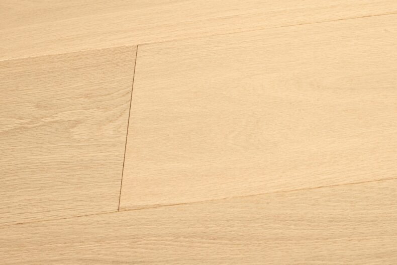 Light brown grey engineered wood flooring oak select grade 190mm wide with brushed surface finished with natural oil in Surrey
