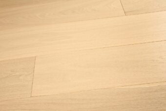 Light brown grey engineered wood flooring oak select grade 190mm wide with brushed surface finished with natural oil in Surrey