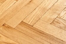 Light grey engineered oak wood flooring rustic grade 190mm wide lightly brushed finished with natural oil in Surrey