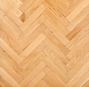 Light grey engineered oak wood flooring rustic grade 190mm wide lightly brushed finished with natural oil in Surrey