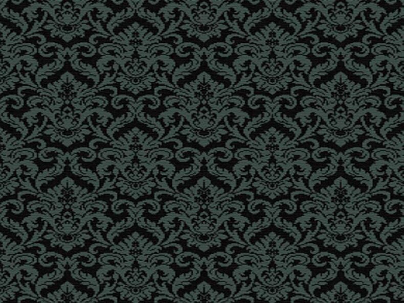 Cathedral Range Aidan Damask Graphite carpet by Hugh Mackay
