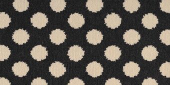 Quirky B Spotty Black carpet by Alternative Flooring