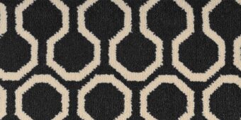 Quirky B Honeycomb Black carpet by Alternative Flooring