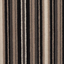 Castlemead Velvet Stripe Black Ice carpet by Adam Carpets