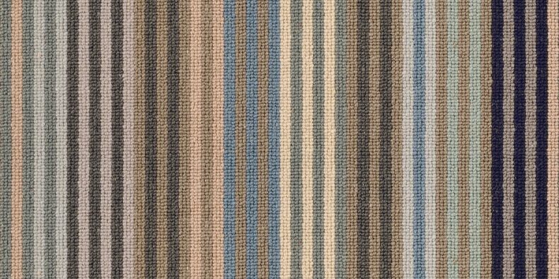 Margo Selby Stripe Surf Botany carpet by Alternative Flooring