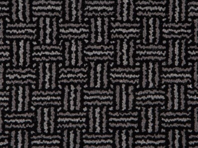 Moda Collection Brescia Black carpet by Hugh Mackay