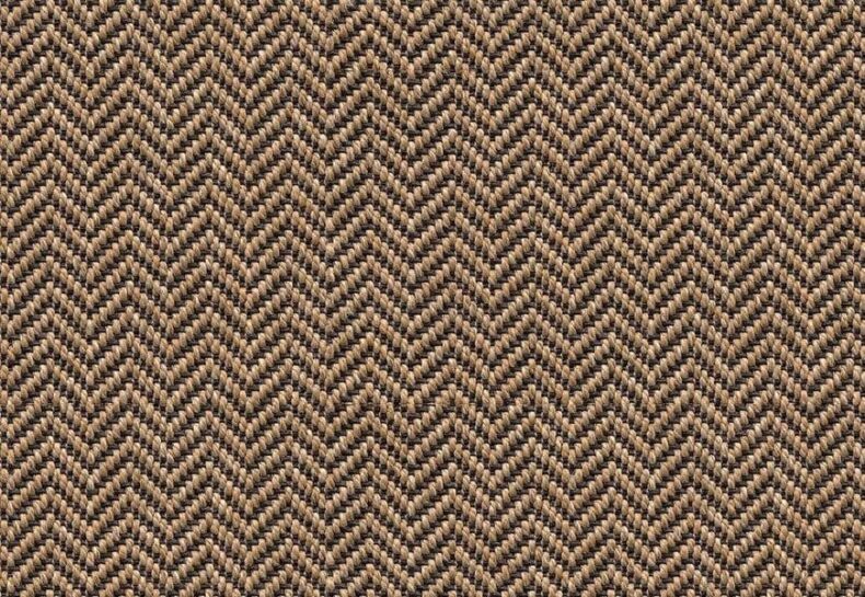 Anywhere Herringbone Caramel carpet by Alternative Flooring