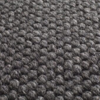Natural Weave Hexagon Charcoal carpet by Jacaranda