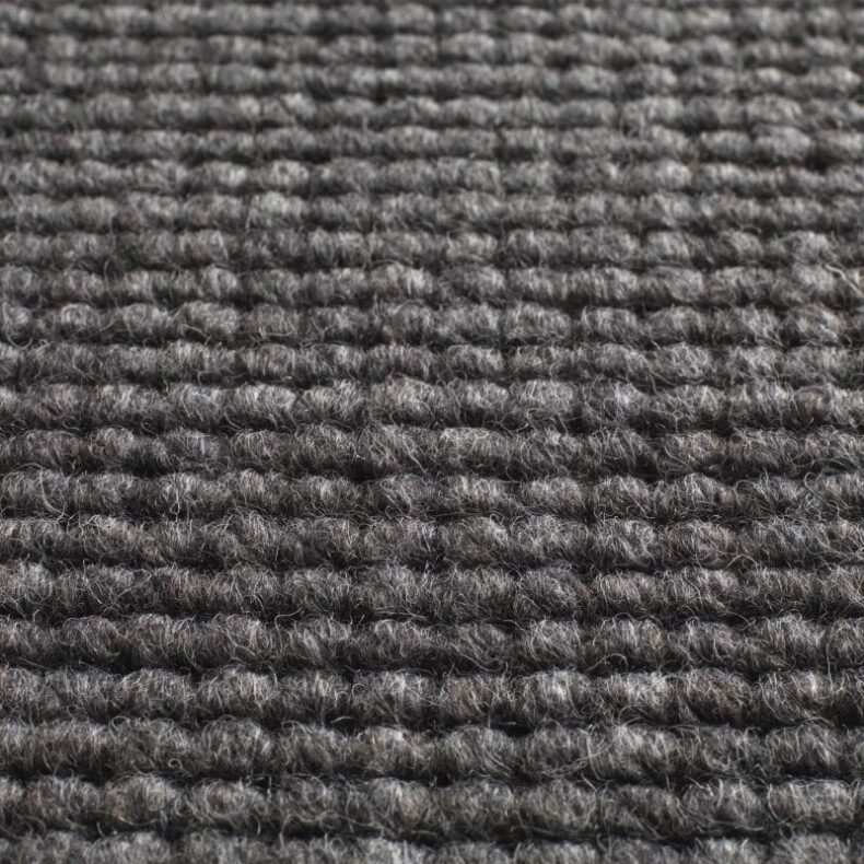 Natural Weave Square Charcoal carpet by Jacaranda