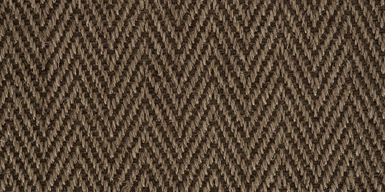 Sisal Grand Herringbone Chestnut GH101 carpet by Crucial Trading
