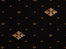 Prince Bishop Crown Black carpet by Hugh Mackay