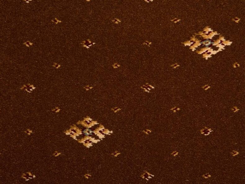 Prince Bishop Crown Brown carpet by Hugh Mackay