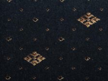 Prince Bishop Crown Cobalt carpet by Hugh Mackay