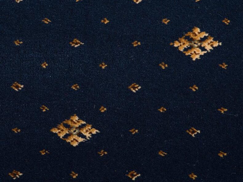 Prince Bishop Crown Navy carpet by Hugh Mackay