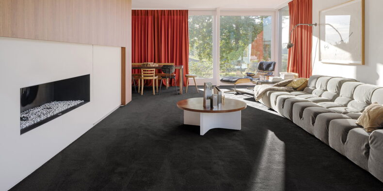 Varuna Ebony 99 carpet by Sedna Carpets