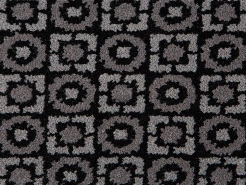 Moda Collection Genoa Black carpet by Hugh Mackay