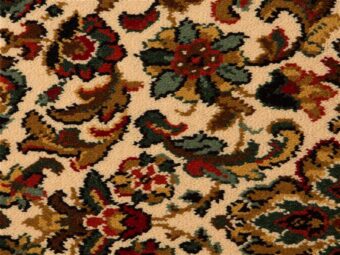 New Barrington Herati Cream carpet by Hugh Mackay