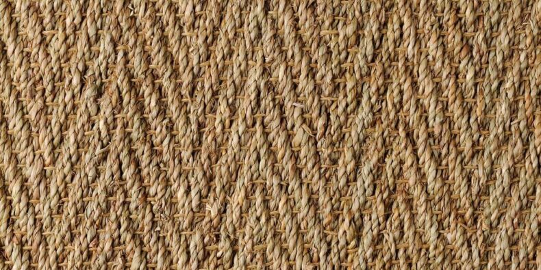 Seagrass Herringbone Herringbone carpet by Alternative Flooring