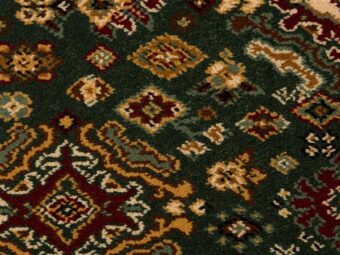 New Barrington Inca Green carpet by Hugh Mackay