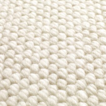 Natural Weave Hexagon Ivory carpet by Jacaranda
