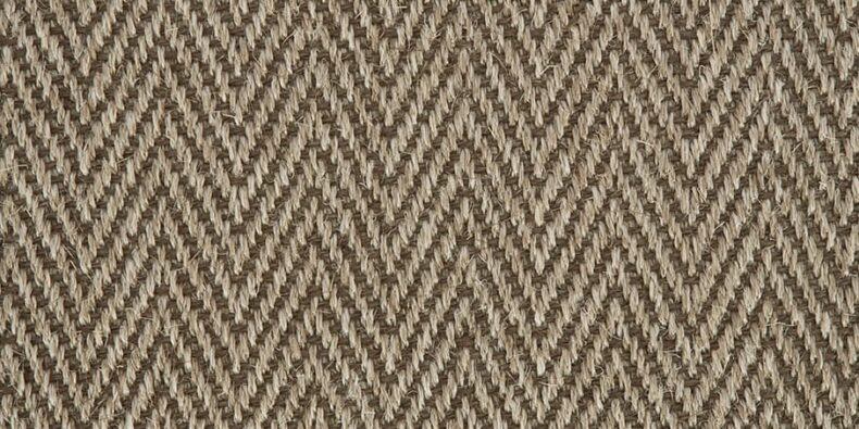 Sisal Grand Herringbone Light Ash GH102 carpet by Crucial Trading