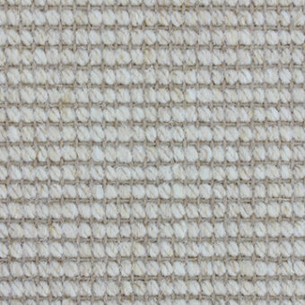 Flatweave Classic Small Boucle Limestone carpet by Fibre