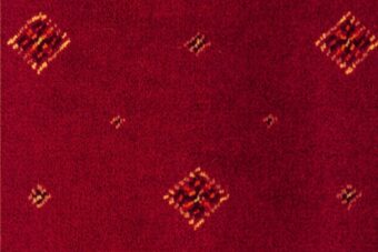 Tazmin Motif Red carpet by Ulster Carpets