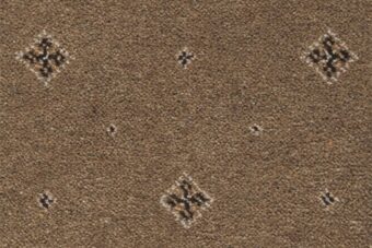 Tazmin Motif Umber carpet by Ulster Carpets